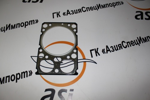 Прокладка ГБЦ WD615/WD10/LW541F металл (штука) ― АзияСпецИмпорт