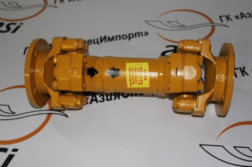 Вал карданный задний (L-435 мм. фланец круглый 4 отв.) ZL30G  ― ГК АзияСпецИмпорт