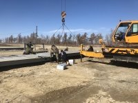 Весы электронные площадочные SCS-100 1600*300mm, грузоподъемн.100т