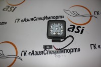 Фара противотуманная на спецтехнику 24v (9 светодиодов)