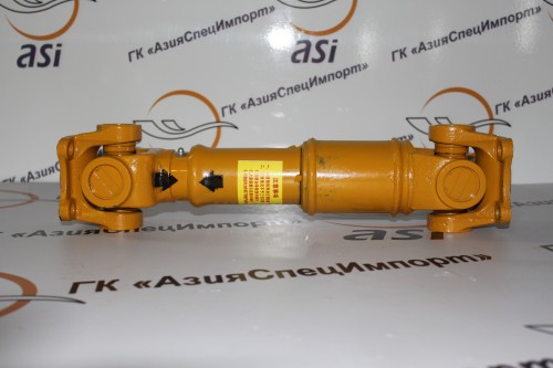 Вал карданный промежуточный (L-450 мм. фланец прямоугольный 4 отв.) ZL30G ― ГК АзияСпецИмпорт